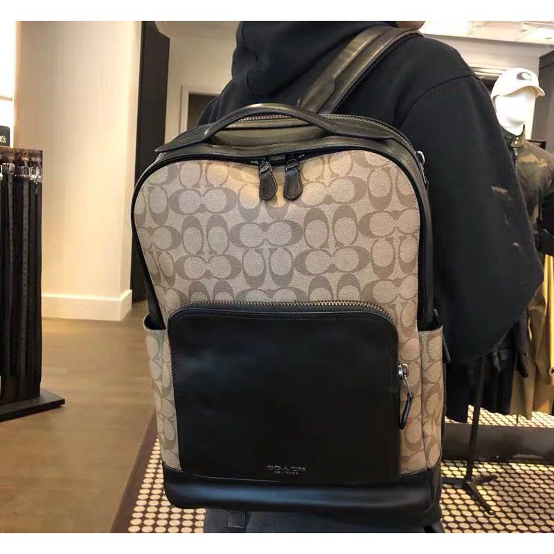 mens coach backpack