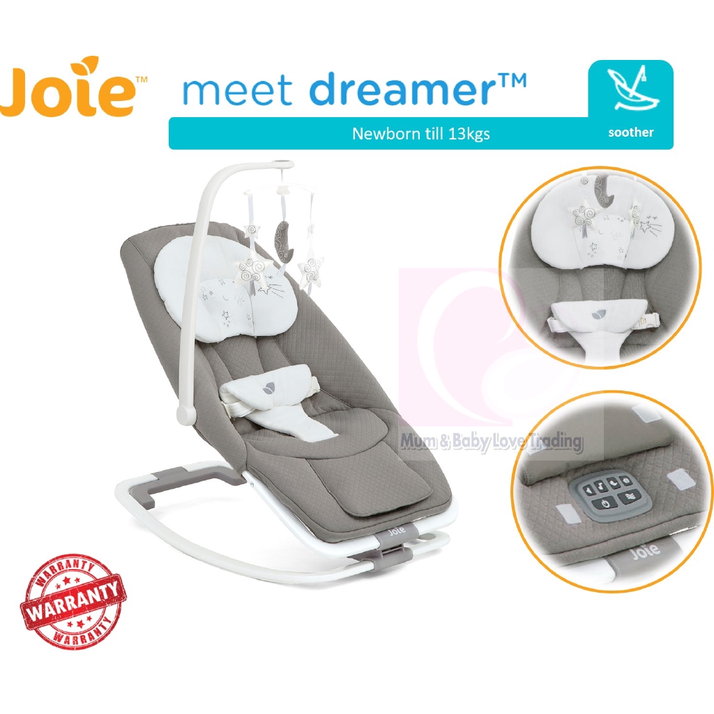 Joie Dreamer Rocker / Bouncer with Soothing Vibration & Lullaby (Starry