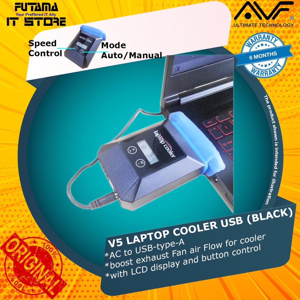 AVF Laptop Cooler V5/V6 LAPTOP COOLER Shopee Malaysia