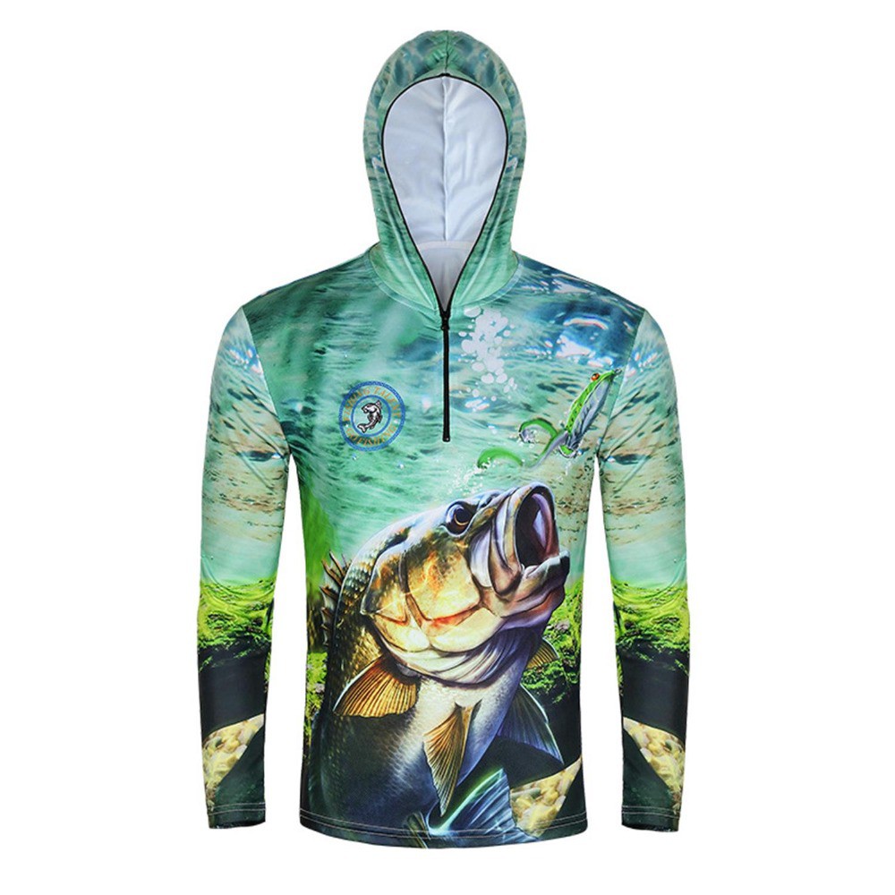 hooded fishing jersey