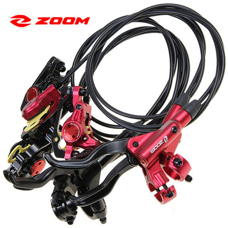 ZOOM HB875 MTB Mountain Bike Cycling Hydraulic Disc Brakes Levers Front & Rear