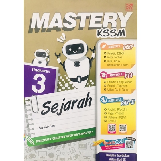 Pelangi Mastery Kssm Tingkatan 3 Sejarah Shopee Malaysia