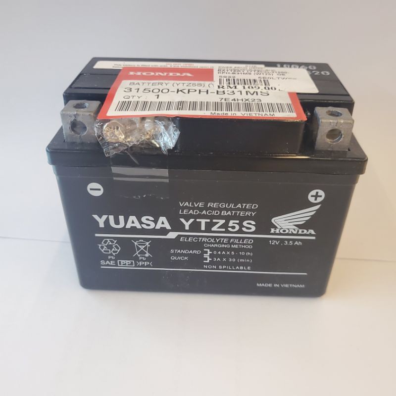 HONDA OE BATTERY(31500KPHB31MS) Shopee Malaysia