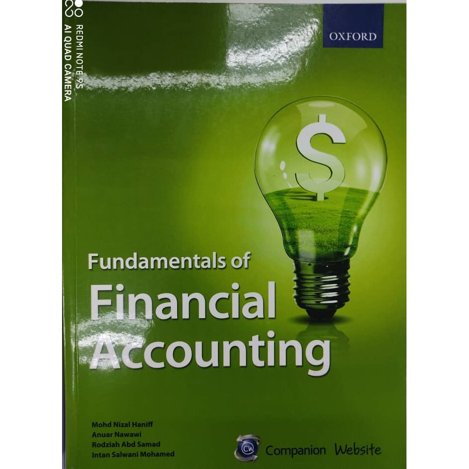 FUNDAMENTALS OF FINANCIAL ACCOUNTING (USED) | Shopee Malaysia