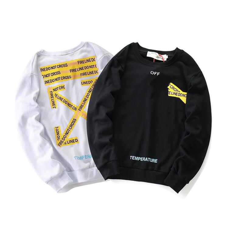 off white do not cross sweatshirt