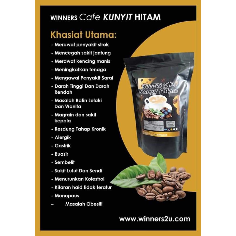 Buy Winners Cafe Kunyit Hitam Kopi Kunyit Hitam Kopi Seetracker Malaysia