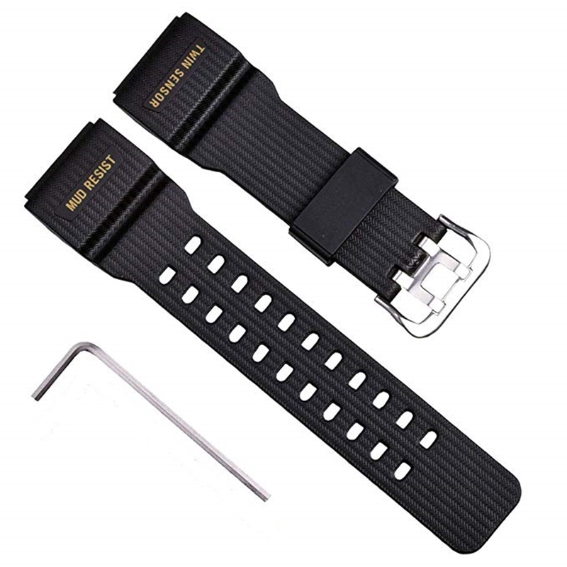 Replacement Watch Strap for Casio Mens G-Shock Master of G Mudmaster Shock Rubber Watch Strap