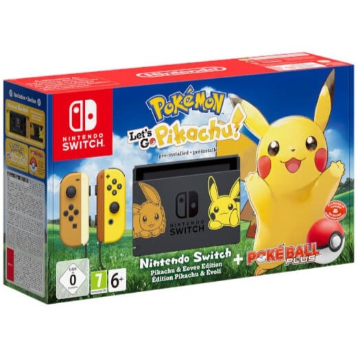 pokemon let's go pikachu nintendo switch
