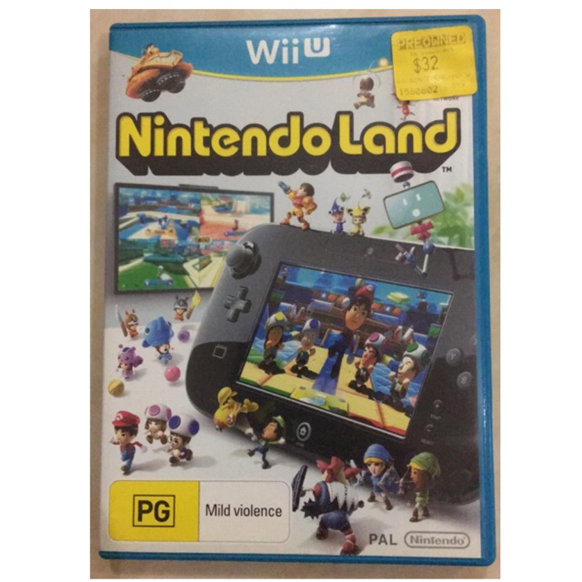 Nintendo Wii U Paradise Nintendo Land Pal Pre Owned Shopee Malaysia