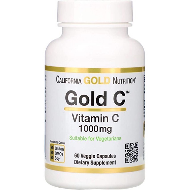 Ready Stock California Gold Nutrition Gold C Vitamin C 1 000 Mg 60 Veggie Capsules Exp 2