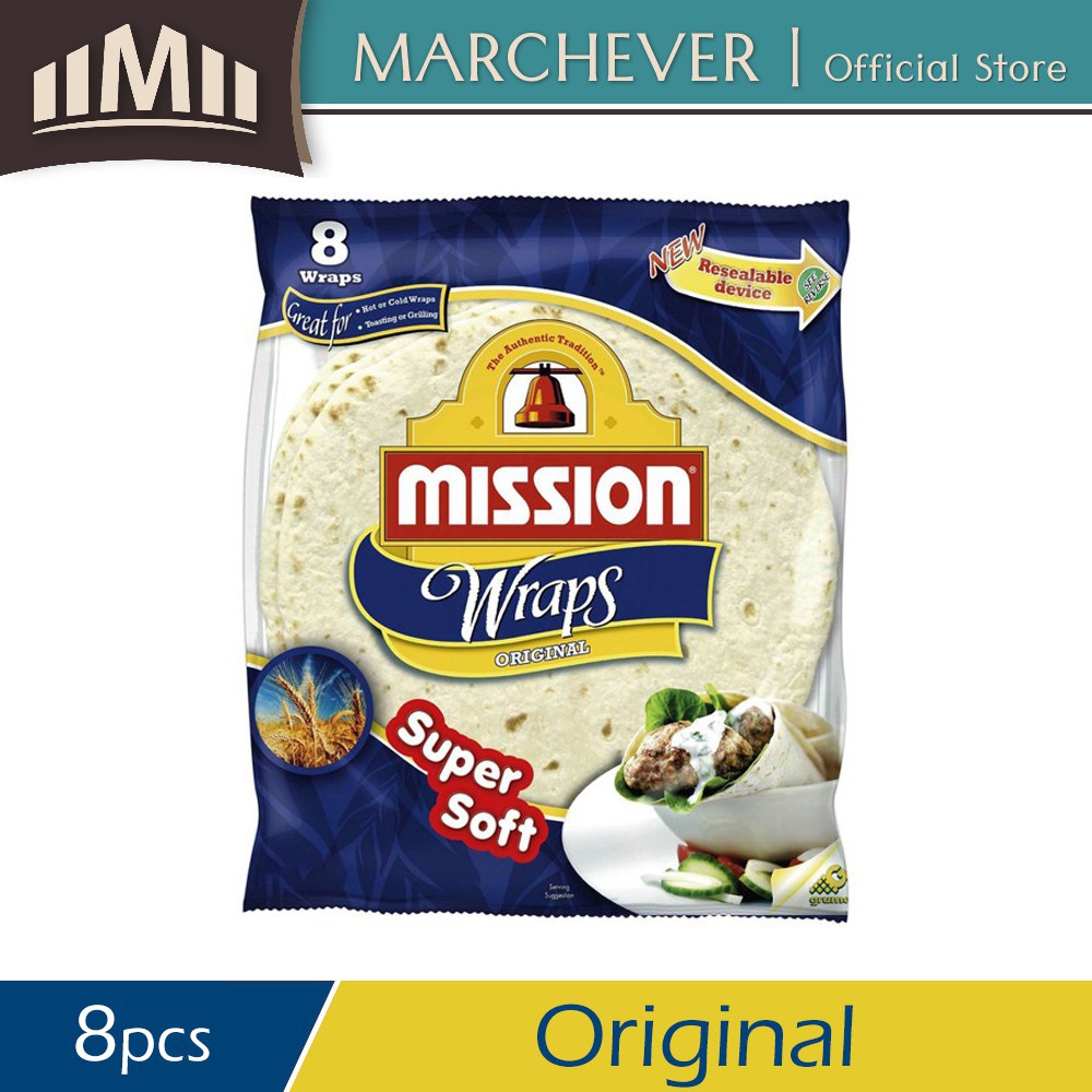 Mission Original Wrap (8 pieces) Shopee Malaysia