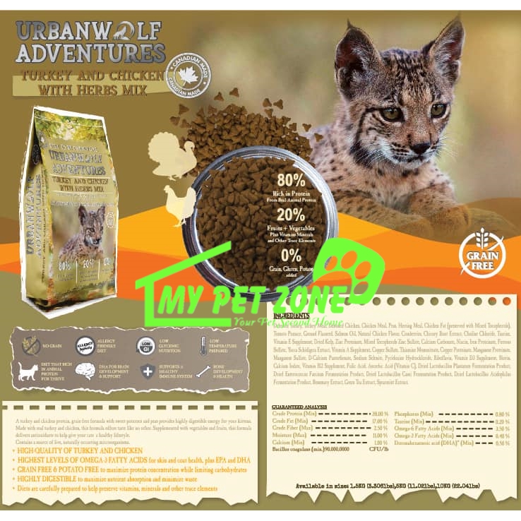 urban wolf cat food