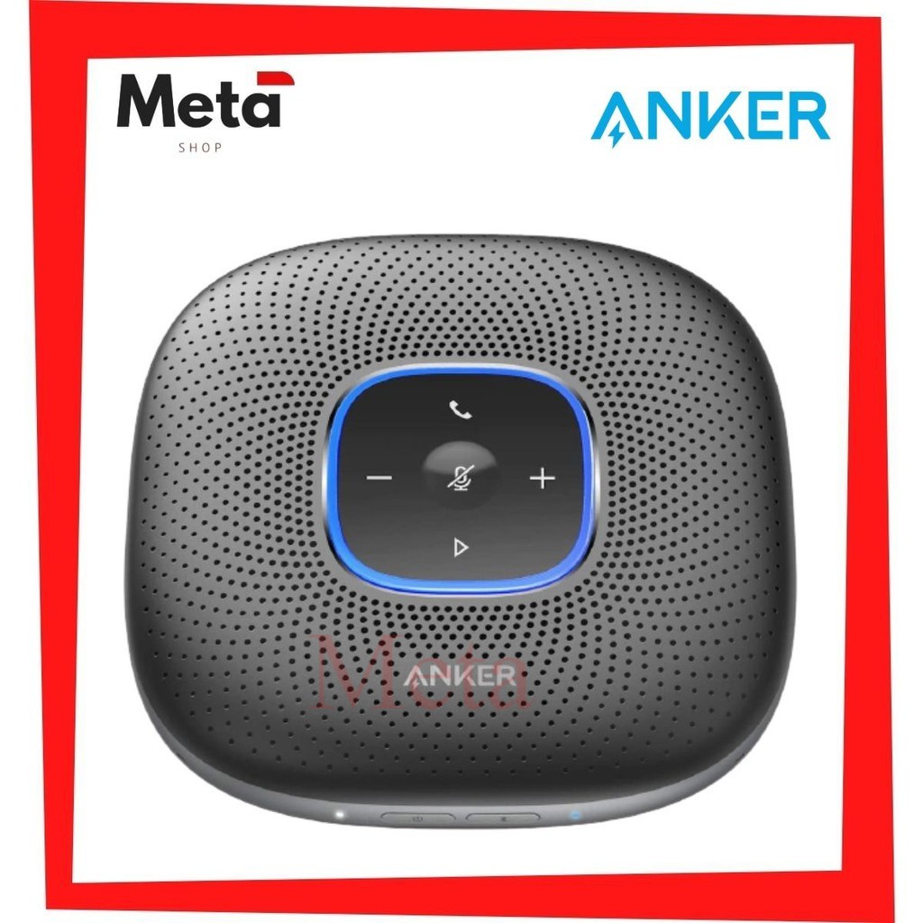 Anker A3301 PowerConf Bluetooth Speakerphone, with 6 Microphones ...