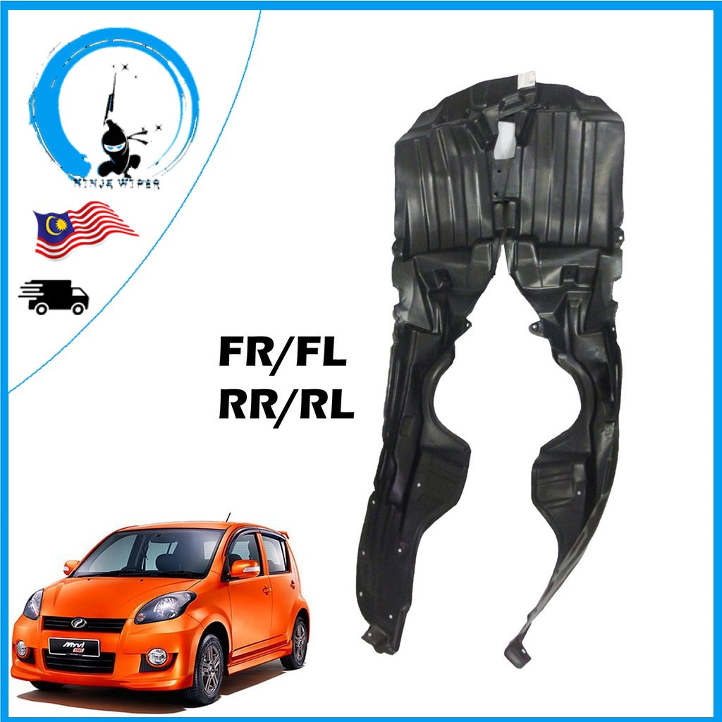 Buy Oem Fender Liner Cover Daun Pisang Perodua Myvi 1 3 Se 2007 2010 Seetracker Malaysia