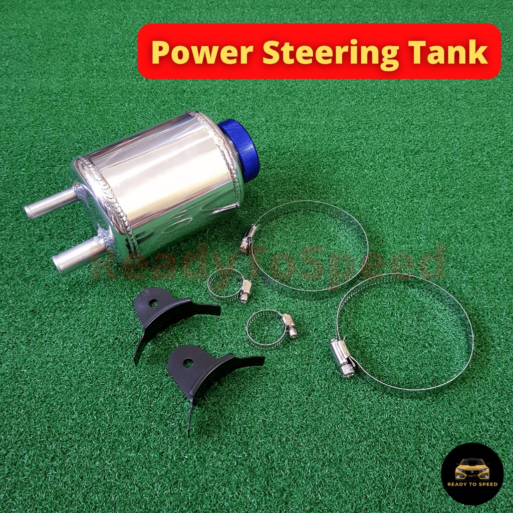 UNIVERSAL Aluminium Power Steering Bubble Tank Reservoir Billion Style