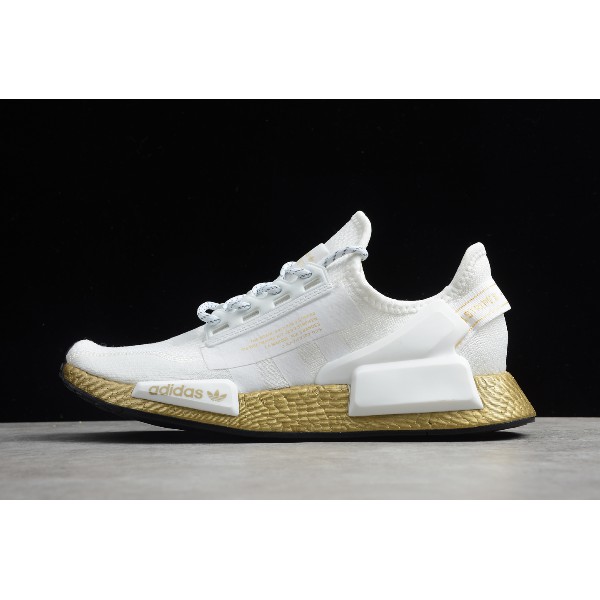 adidas nmd r1 white gold