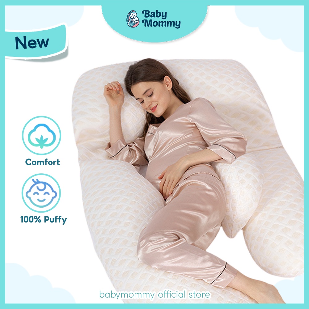 ReadyStock Premium Quality Pregnancy Pillow G / U / H Shape Multi Use Back Protect Pregnant Mommy Pillow Maternity