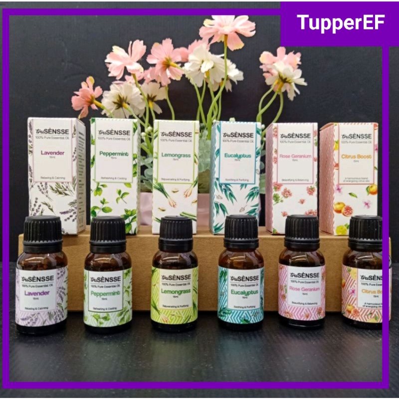 [Ready Stock] Tupperware Trusensse 100% Pure Essential Oil (1btl) 15ml