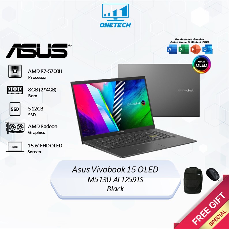 ASUS Vivobook 15 OLED M513 Price In Malaysia Specs RM3227 TechNave