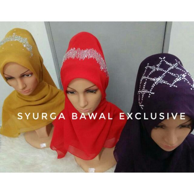 Syurga Bawal Exclusive Diamond Crown Shopee Malaysia