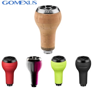 Bouton De Moulinet Gomexus S20GNBK Vert Transparent 22mm – Pour Shimano A & Daiwa S