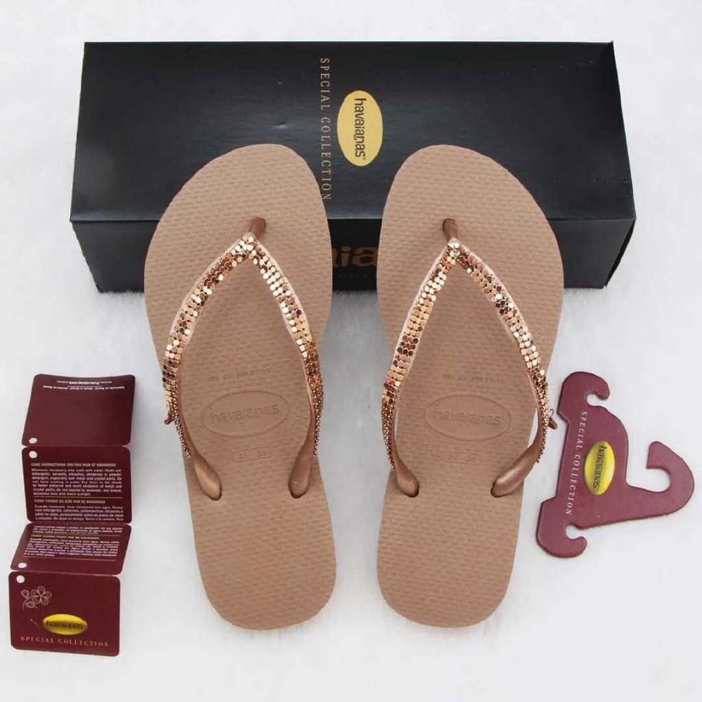 havaianas slim metal mesh