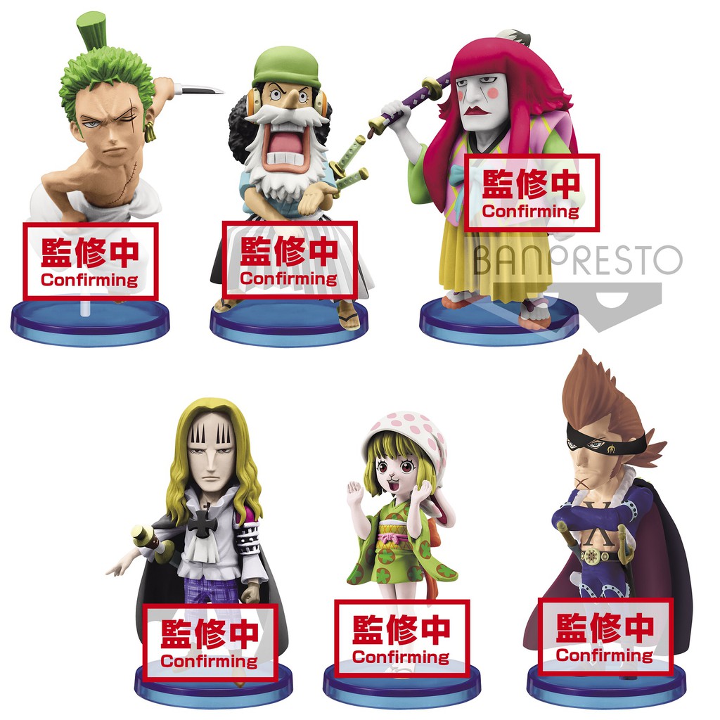 One Piece World Collectable Figure Film Z vol.3 WCF Complete New One