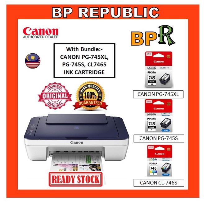 Canon Pixma Mg2577s All In One Inkjet Colour Printer With Ink Bundle Shopee Malaysia