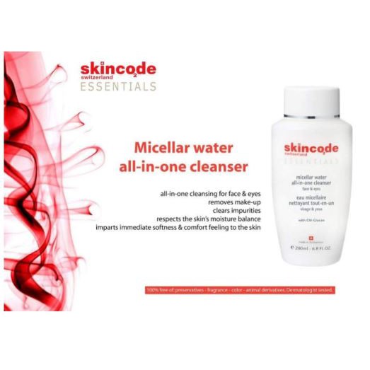 skincode micellar water