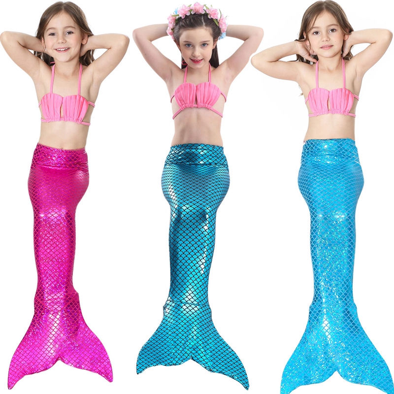 kids mermaid swimming costume