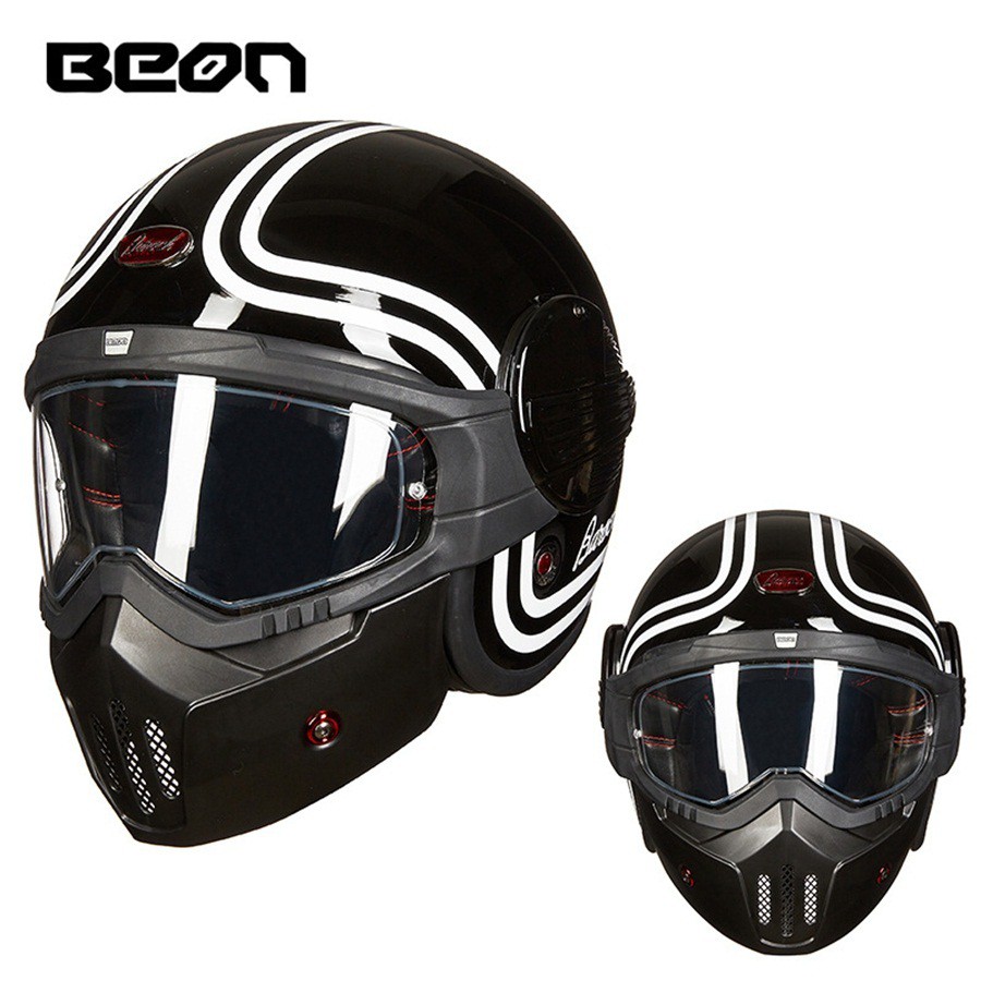 Picking a Cafe Racer Helmet With Goggles That Fits