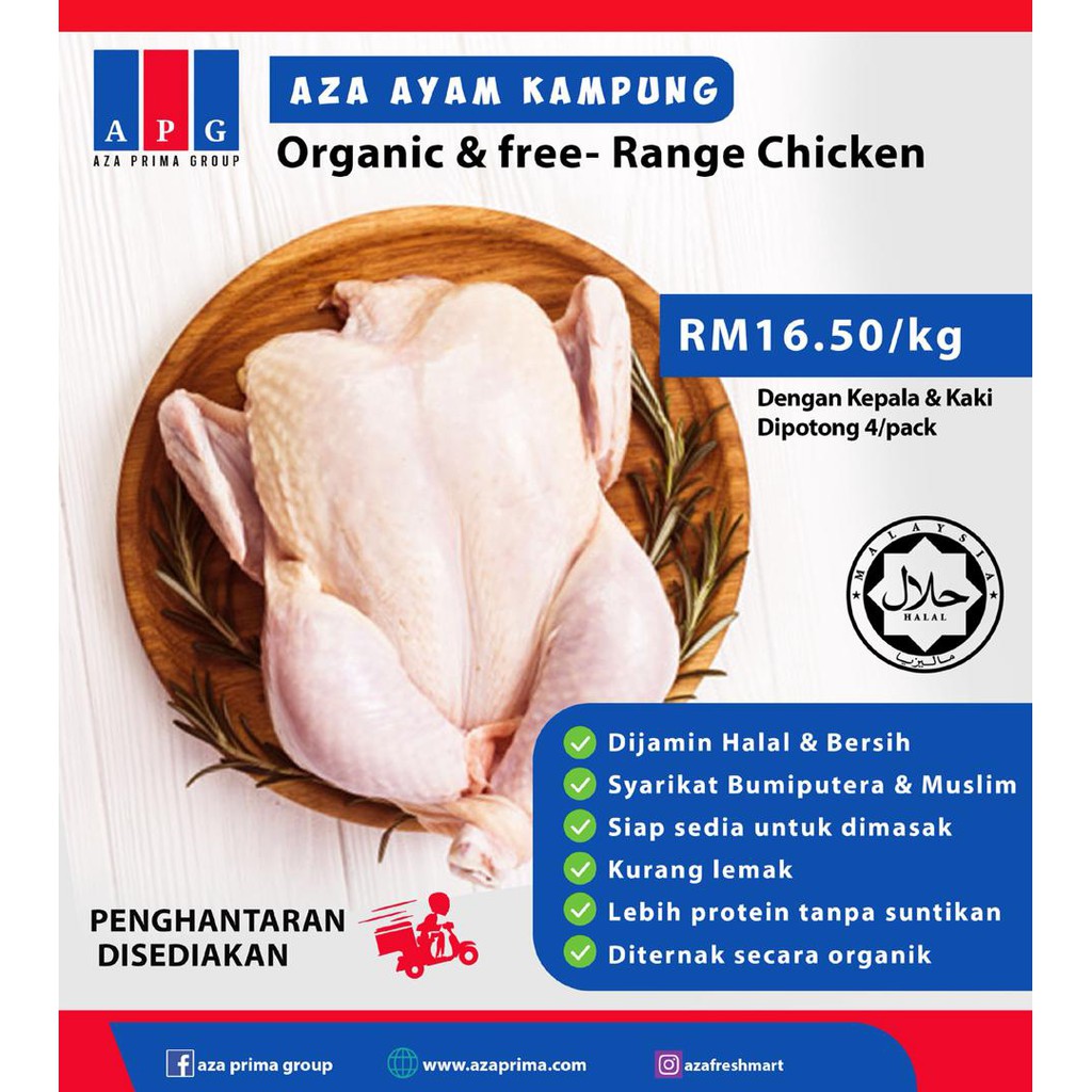 Ayam Kampung Organik Shopee Malaysia