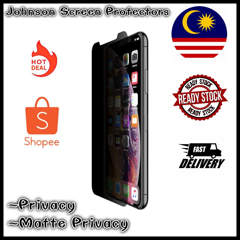 Samsung Galaxy J1 14 J1 16 J2 15 J2 Prime 16 J2 Pro 18 Pet Film Anti Spy Privacy Screen Protector Shopee Malaysia