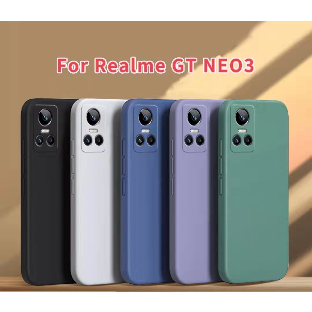 GOKEN Cover Per Realme C35 4G: Custodia In Silicone TPU Morbida Con Effetto Gradiente Colori Viola E Blu - Antiurto E Antiscivolo