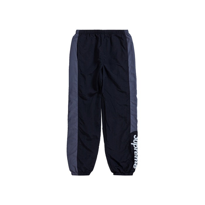 supreme side logo track pants