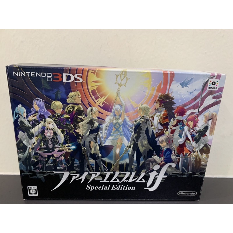 Fire Emblem Fates Special Edition 3 In 1 Game Cartridge With Art Book Reversible Cover Signed By Developer Shopee Malaysia