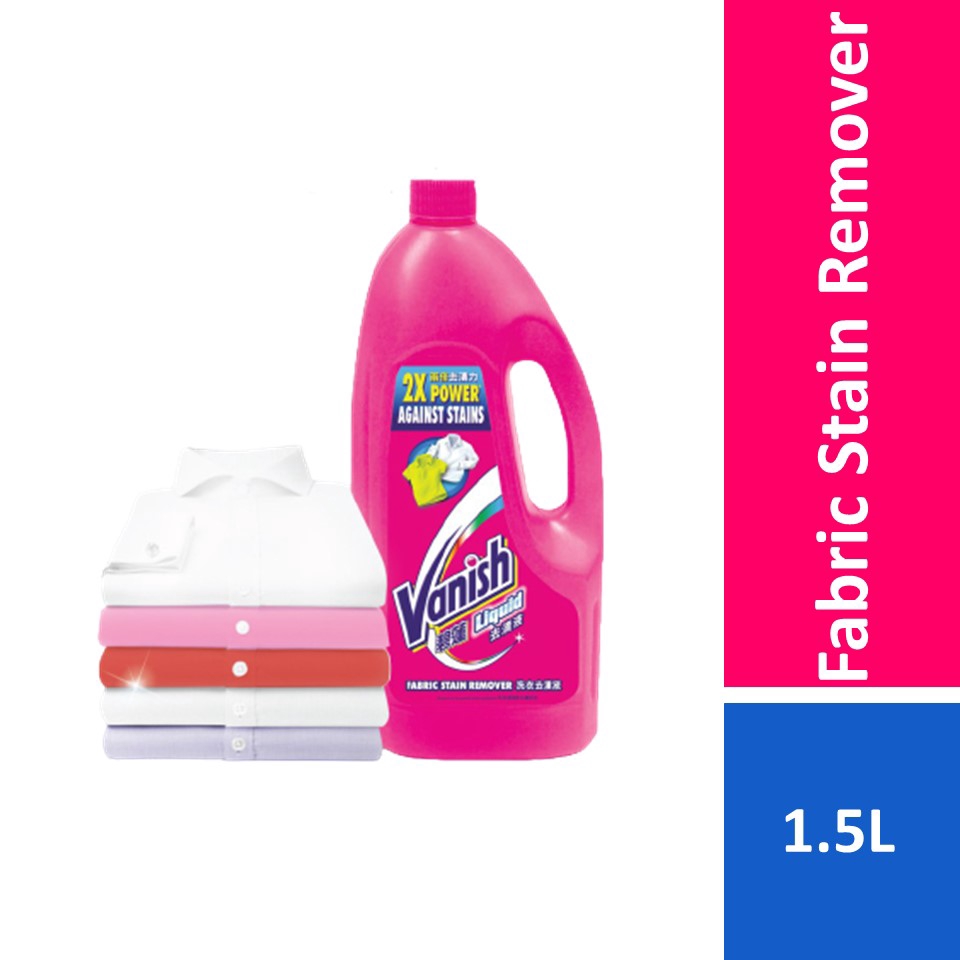 Vanish Fabric Stain Remover Liquid 1.5L Shopee Malaysia