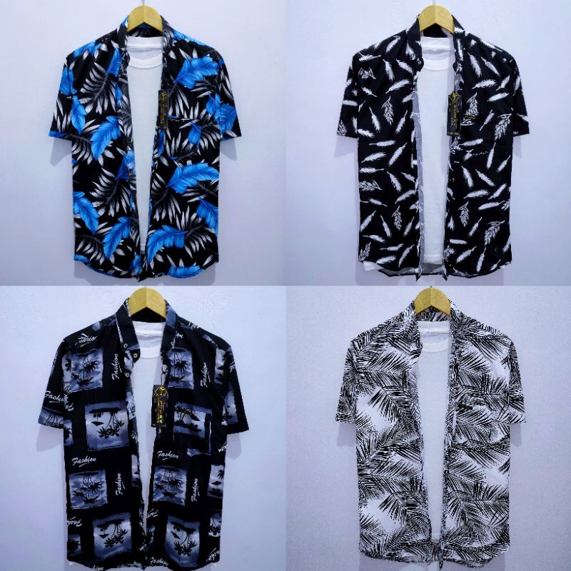 KEMEJA NEWEST ADULT MEN'S MOTIF SHIRTS MEN'S CASUAL MOTIF SHIRTS HAWAII SHIRT/S LATEST CASUAL SHIRTS 2022