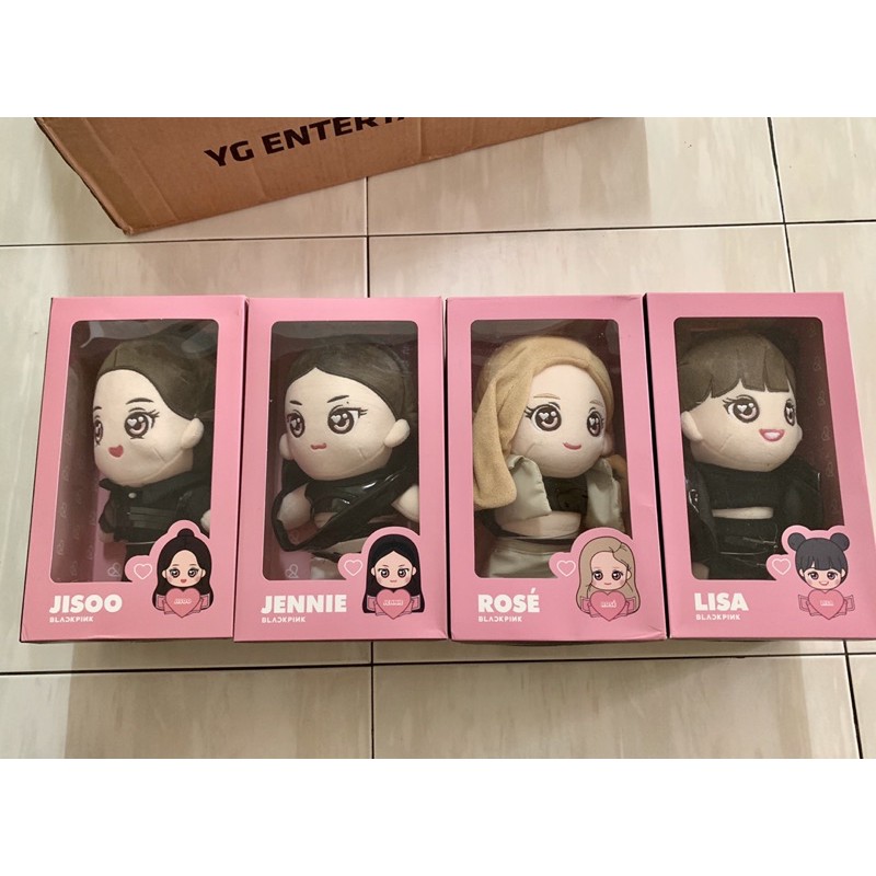 blackpink plush dolls