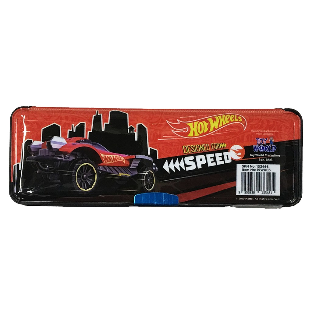 hot wheels pencil case