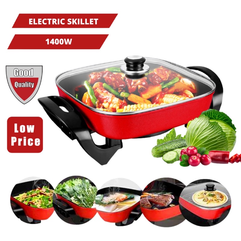 [READY STOCK] MULTI COOKER ELECTRIC SKILLET