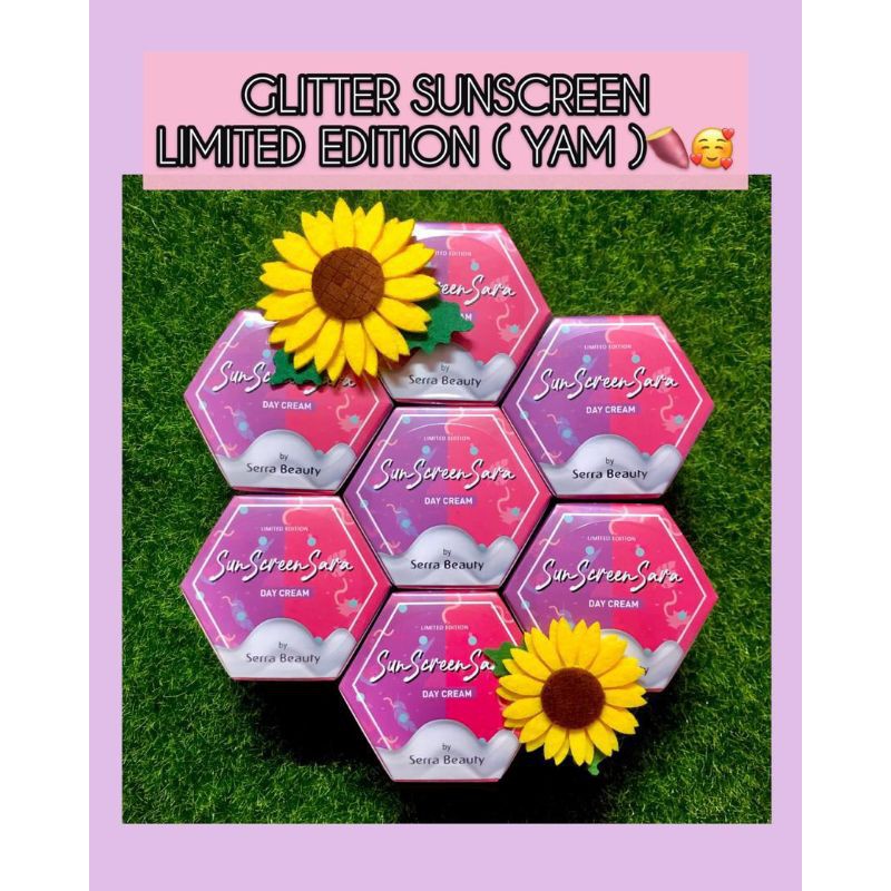 Buy Promo Sunscreen Gliter Sunscreen Limited Edition Yam Free Gift Seetracker Malaysia