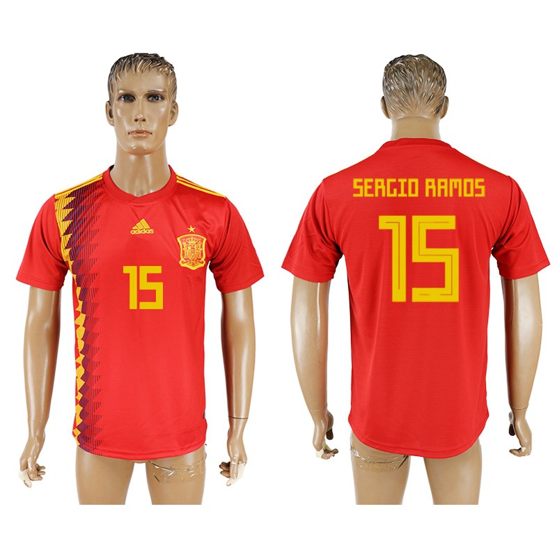 sergio ramos spain jersey