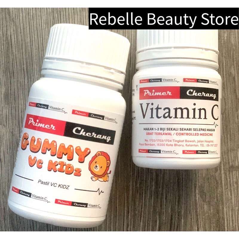 Vitamin C Rose Gummy C Kids Cherang Shopee Malaysia