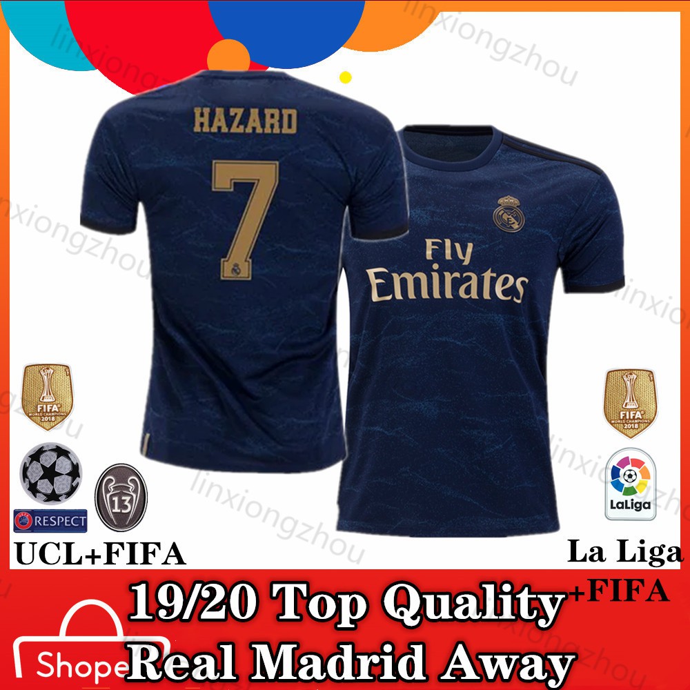 real madrid jersey with patches