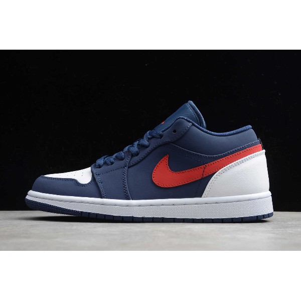 jordan 1 blue red and white