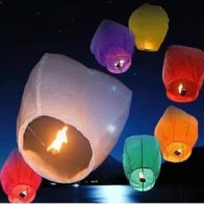 mini sky lanterns