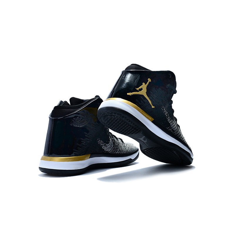 jordan 31 black and gold