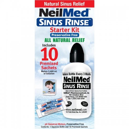 Neilmed Sinus Rinse Premixed Sachets Refill (30's/120's) /Starter Kit ...