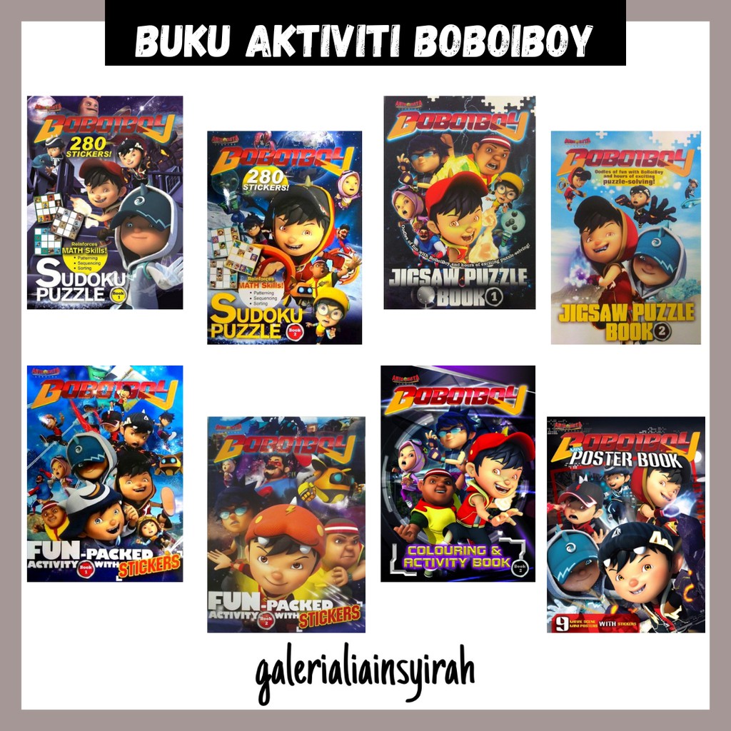 Buy Boboiboy: Buku Kanak kanak Buku Aktiviti Kanak-Kanak Buku 